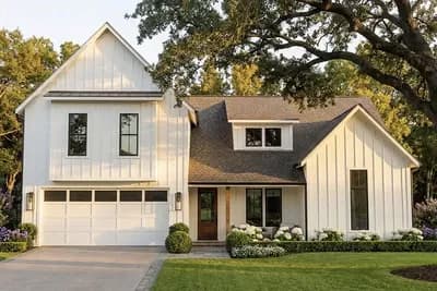 4-Bed Transitional Cottage Plan with Split Bedrooms and Loft