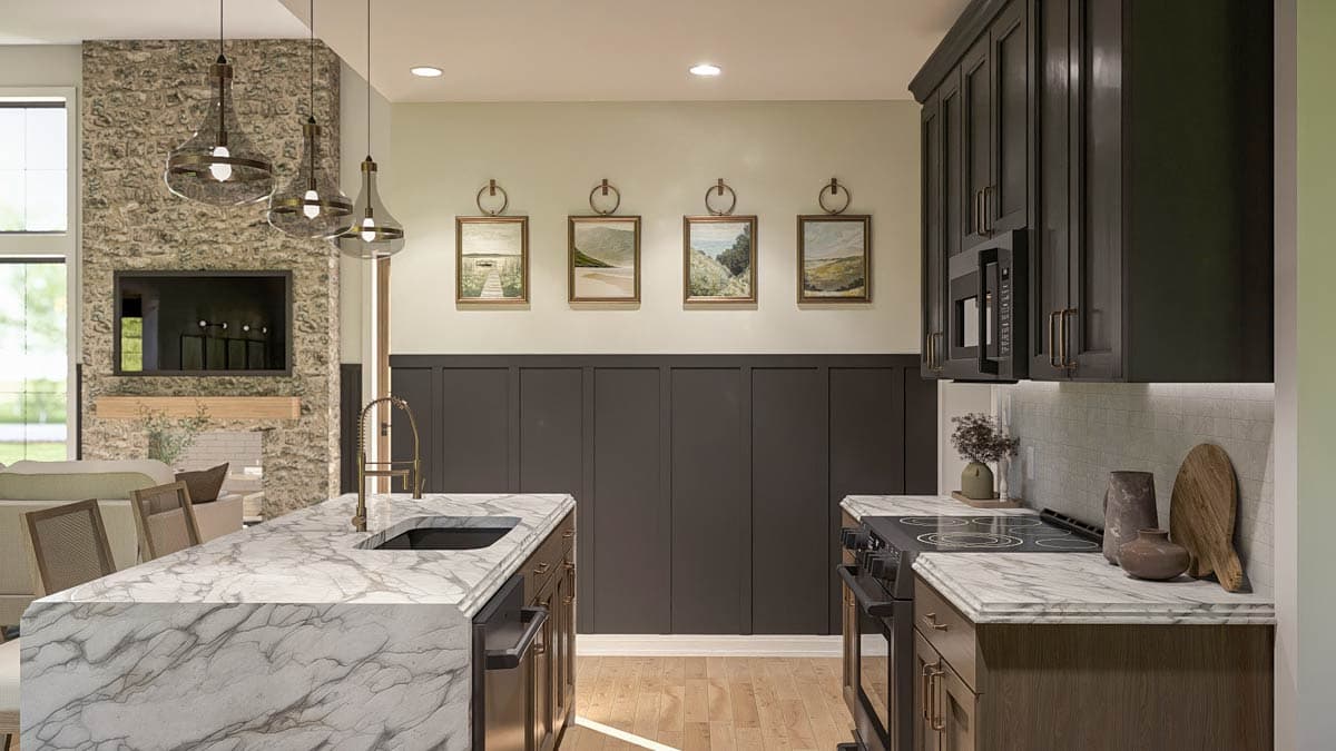 Plan 623538DJ: Spacious Modern Barndominium with Five Bedrooms and Attached Garage - Image #12 - Barndominium, Modern