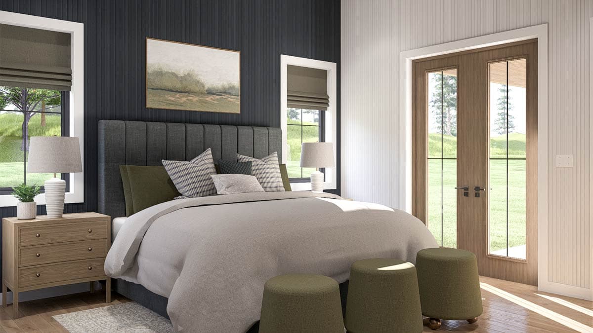 Plan 623538DJ: Spacious Modern Barndominium with Five Bedrooms and Attached Garage - Image #15 - Barndominium, Modern