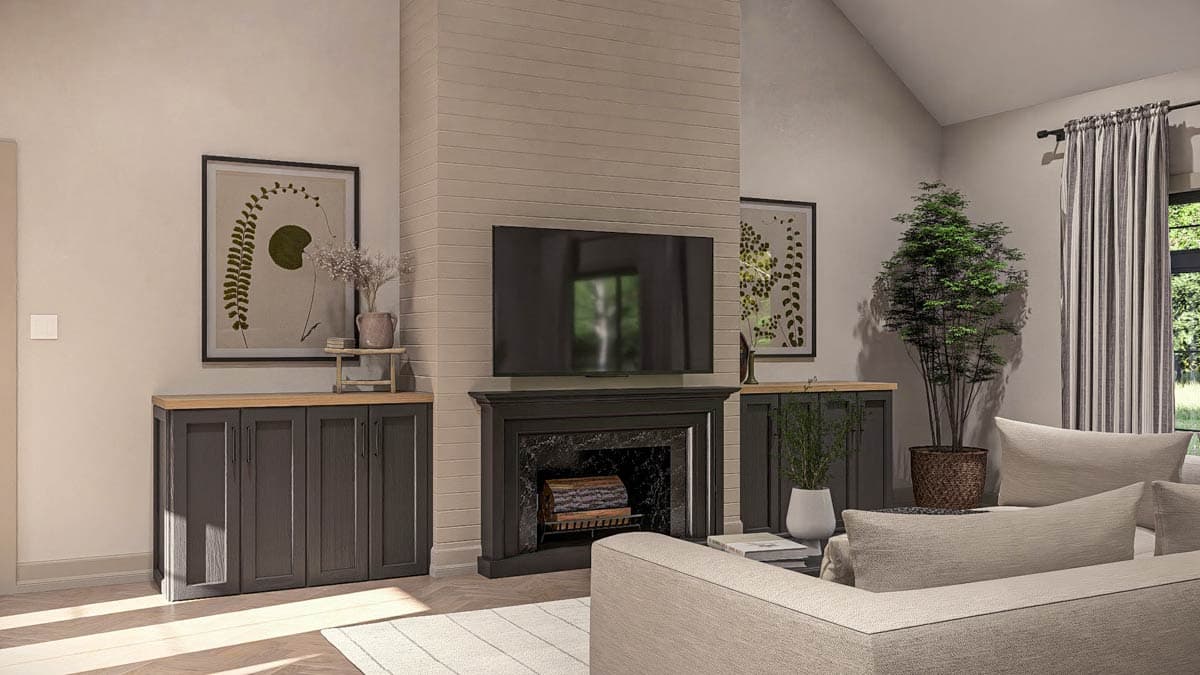 Plan 623539DJ: Three-Bedroom European House Plan with Bonus Room and ...