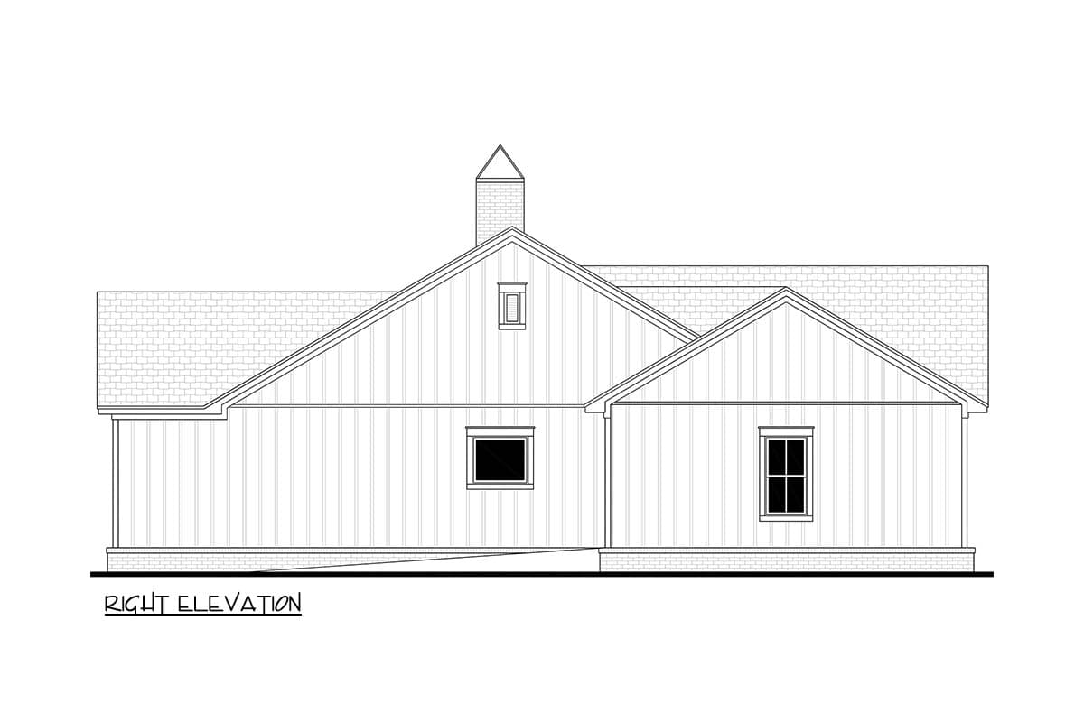 Plan 52010HZ: Modern Farmhouse with Spacious Porches - Image #6 - Cottage, Farmhouse, Modern Farmhouse, New American