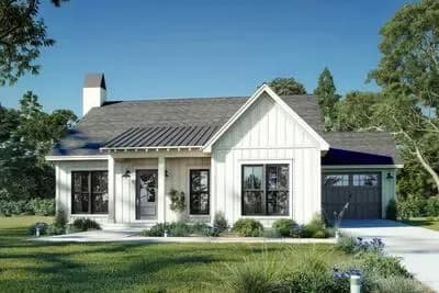 Modern Farmhouse with Spacious Porches