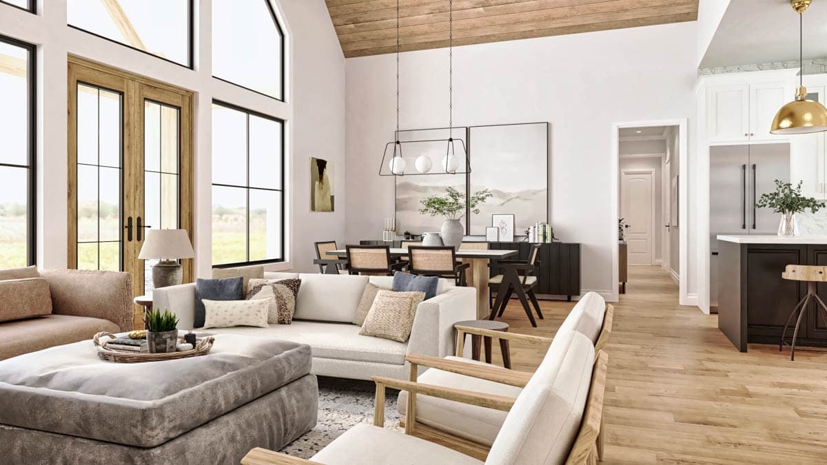 Plan 12339JL: Expansive Ranch Plan with Outdoor Fireplace and Bonus Room - Image #31 - Craftsman, Modern Farmhouse, Ranch