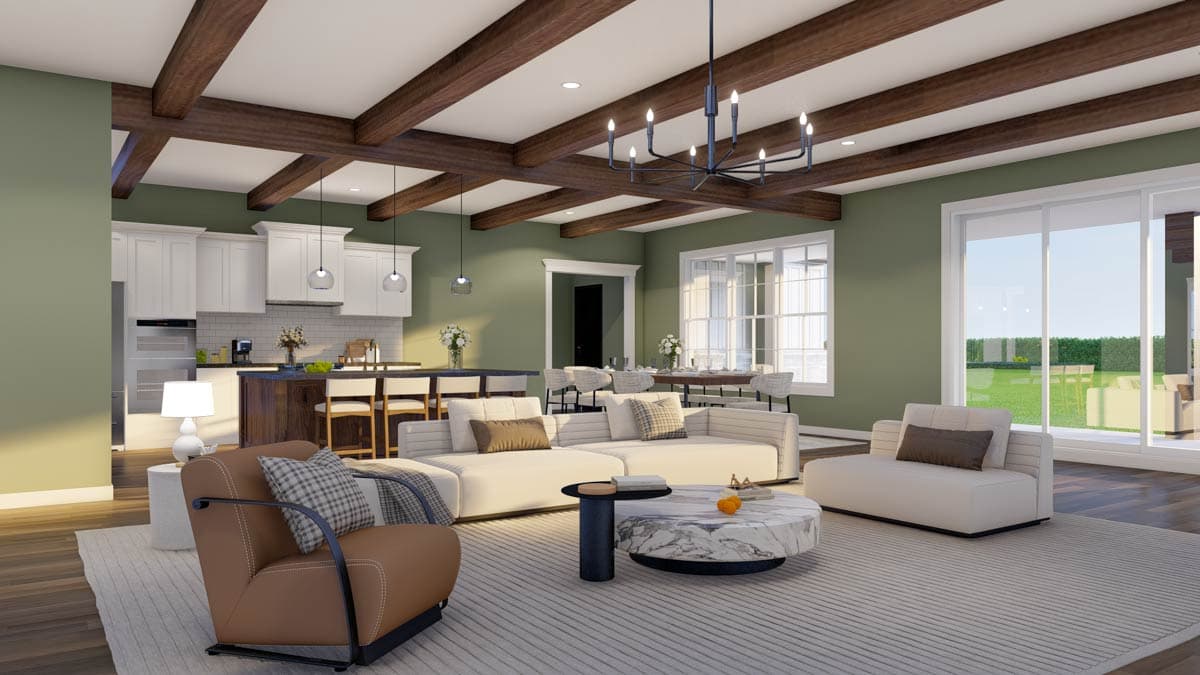Plan 70929MK: Luxury European House Plan with In-Law Suite and Expansive 5-Car Garage - Image #10 - European