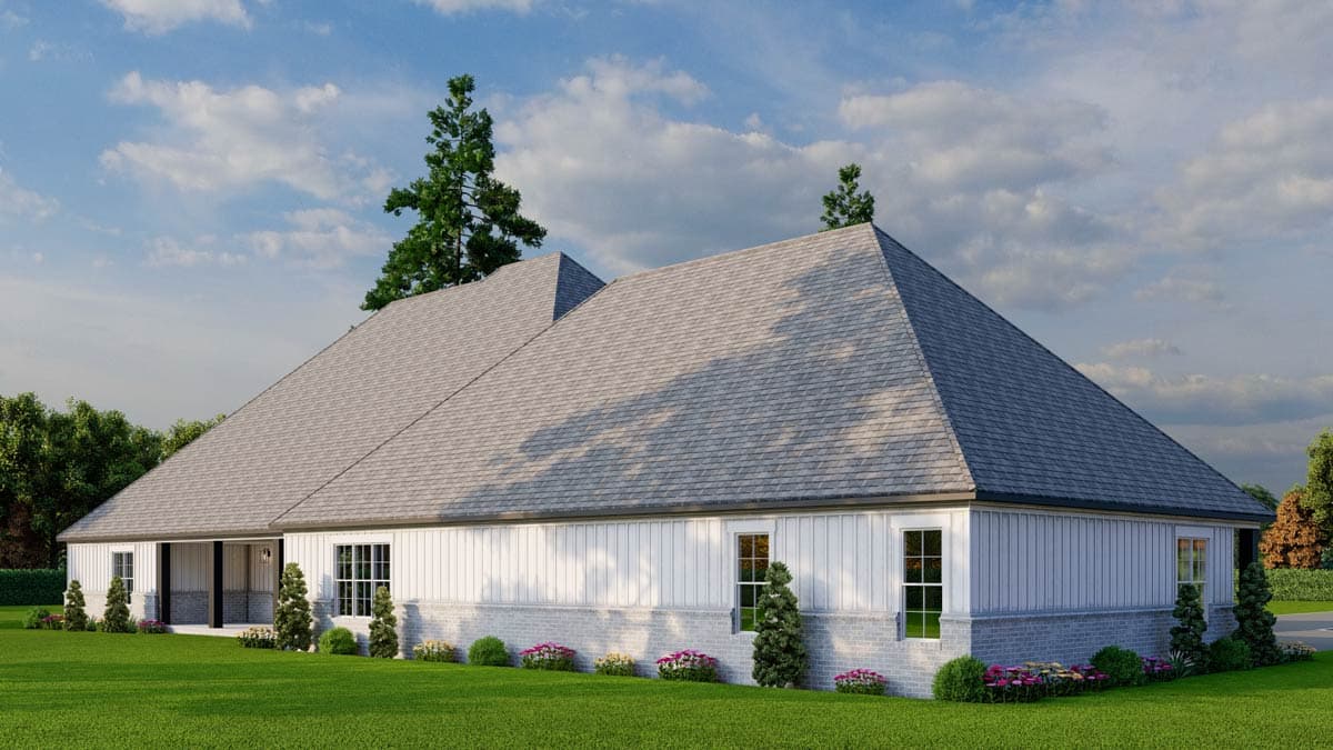 Plan 70929MK: Luxury European House Plan with In-Law Suite and Expansive 5-Car Garage - Image #7 - European