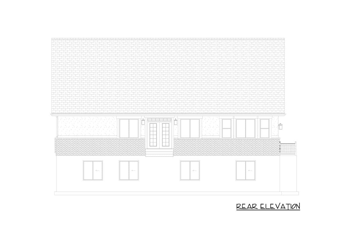 Plan 61651UT: Split Bedroom Ranch Home Plan with In-Law Suite and Spacious Basement - Image #20 - Craftsman, Ranch