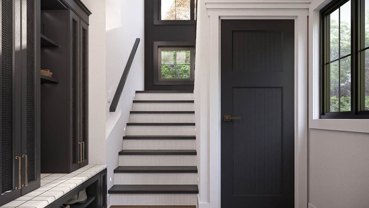 Plan 623543DJ: Modern Farmhouse Carriage House Plan with RV Garage and Upstairs Living - Image #9 - Carriage, Modern Farmhouse, New American