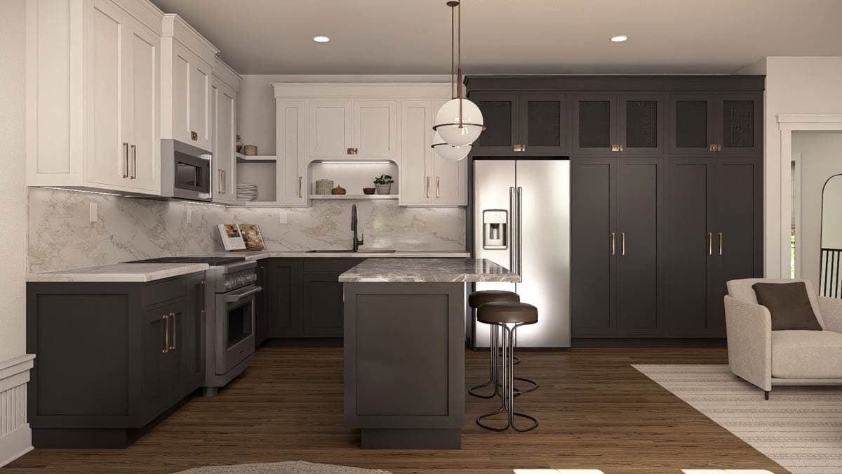 Plan 623543DJ: Modern Farmhouse Carriage House Plan with RV Garage and Upstairs Living - Image #13 - Carriage, Modern Farmhouse, New American