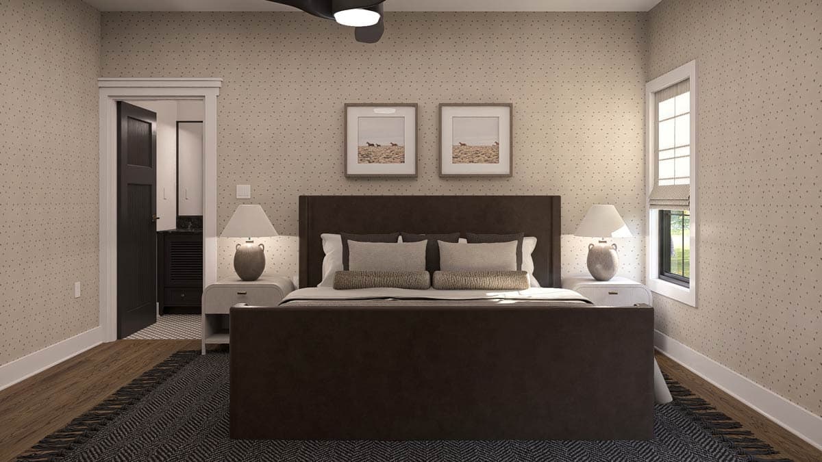 Plan 623543DJ: Modern Farmhouse Carriage House Plan with RV Garage and Upstairs Living - Image #17 - Carriage, Modern Farmhouse, New American