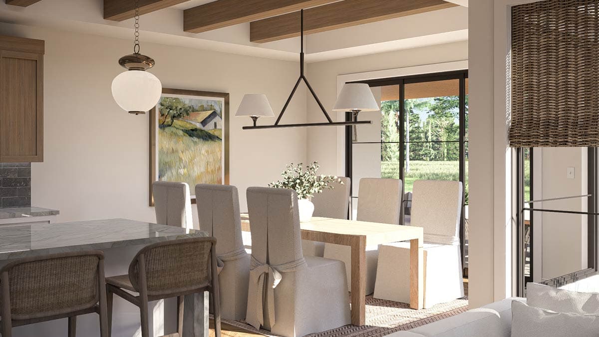 Plan 623544DJ: Refined 3-Bed European House Plan with Split Bedrooms and Grand Patio - Image #12 - European, Transitional