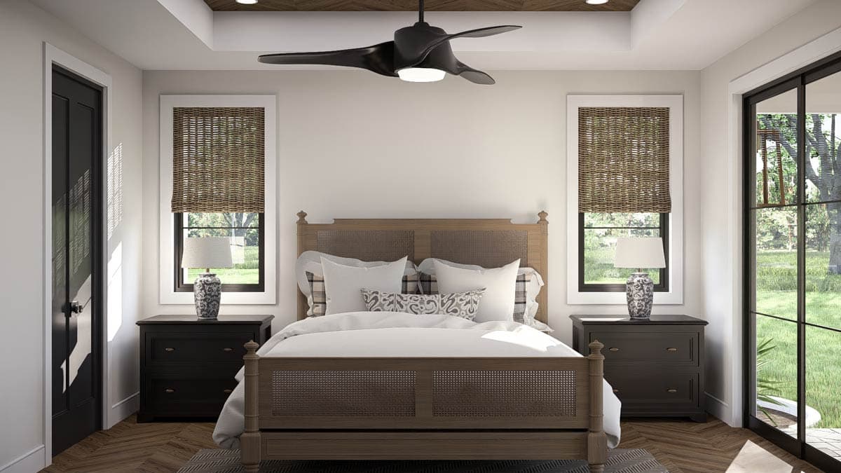 Plan 623544DJ: Refined 3-Bed European House Plan with Split Bedrooms and Grand Patio - Image #14 - European, Transitional