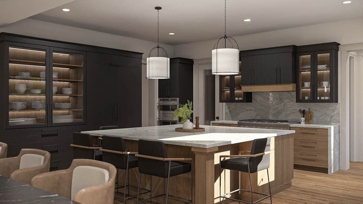 Plan 623545DJ: Modern Scandinavian 4-Bed House Plan with Courtyard and Main-Level Master - Image #19 - Modern, Scandinavian