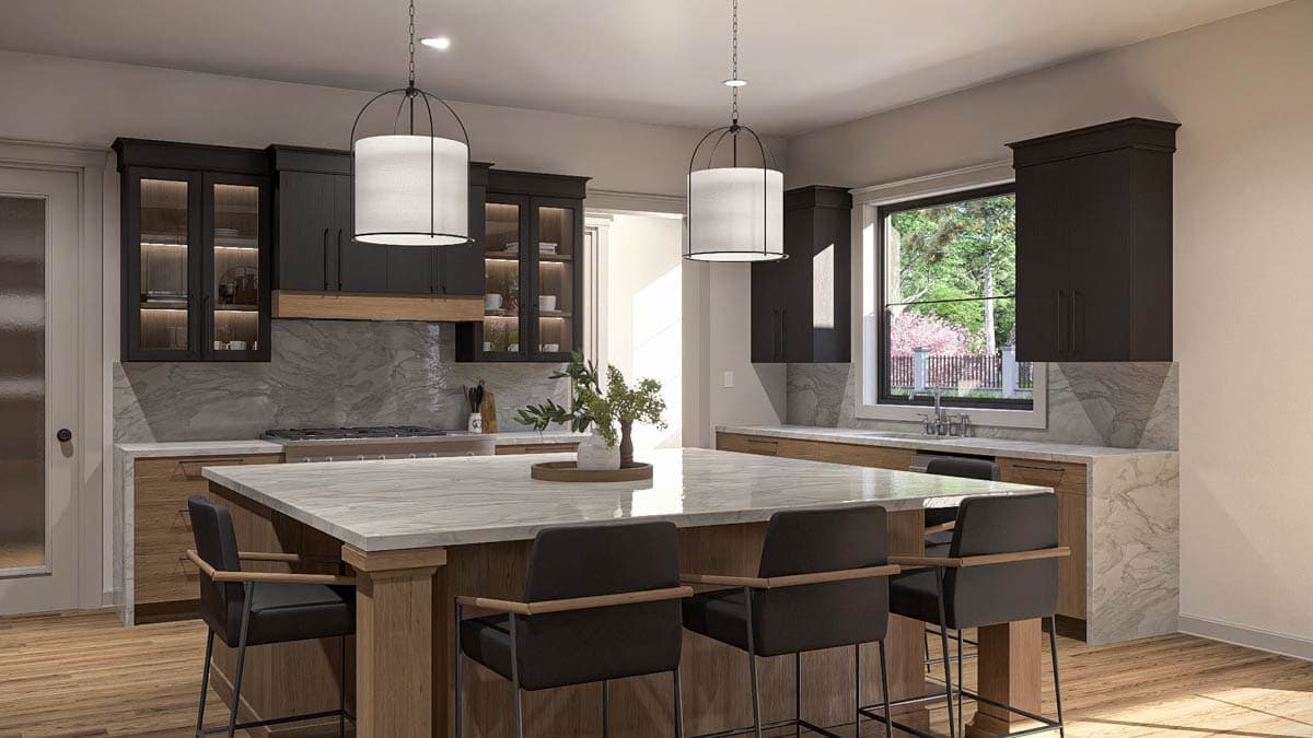 Plan 623545DJ: Modern Scandinavian 4-Bed House Plan with Courtyard and Main-Level Master - Image #18 - Modern, Scandinavian