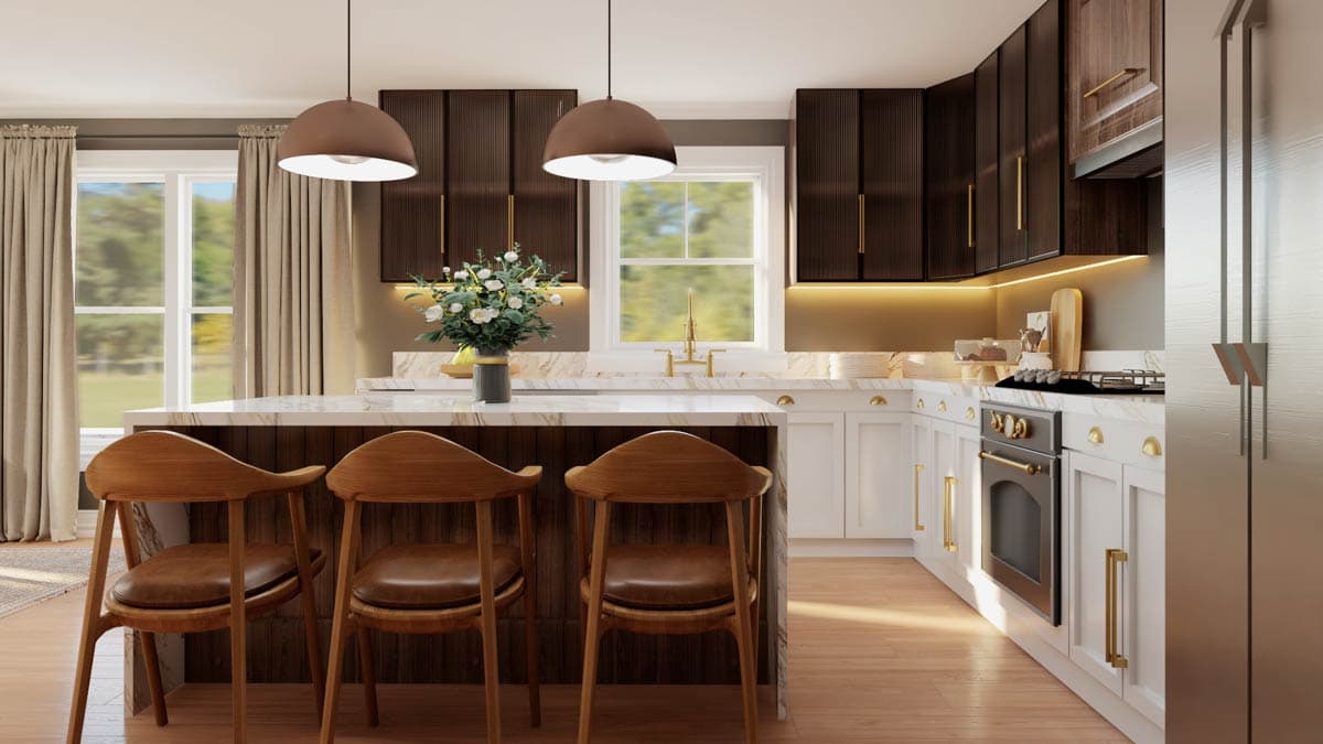 Plan 135377GRA: Two-Story  Craftsman with RV Garage and Home Office - Image #9 - Craftsman, New American