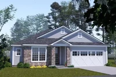 Flexible Ranch House Plan with 3-Car Garage and Butler Pantry