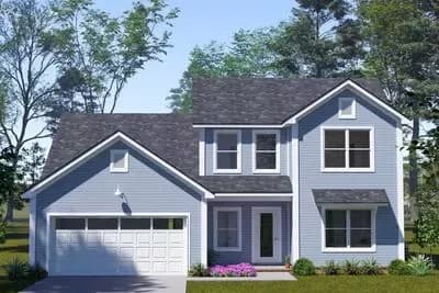 Charming Traditional House Plan with Master Down, Open Living, and Private Study