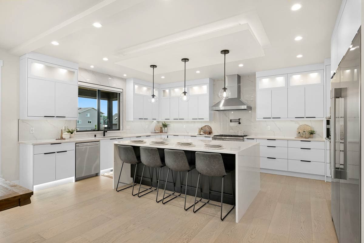 Plan 280247JWD: 4-Bedroom Contemporary Farmhouse House Plan with Master on Main and Bonus Room - Image #9 - Contemporary, Farmhouse, Mountain