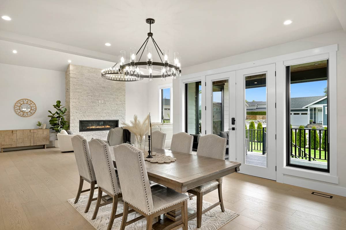 Plan 280247JWD: 4-Bedroom Contemporary Farmhouse House Plan with Master on Main and Bonus Room - Image #7 - Contemporary, Farmhouse, Mountain