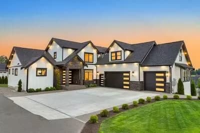 4-Bedroom Contemporary Farmhouse House Plan with Master on Main and Bonus Room