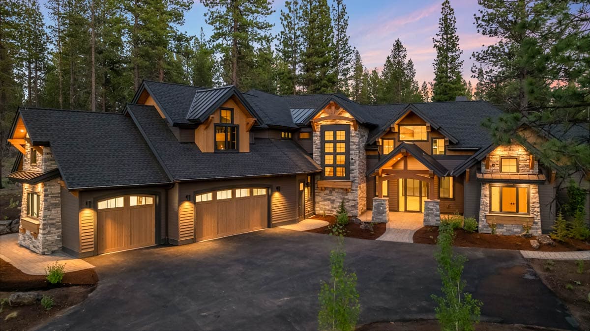 Plan 54250HU: Grand 5-Bed Mountain Craftsman House Plan with Dual Masters and Bunk Room - Image #12 - Craftsman, Modern, Mountain