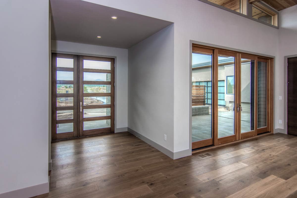 Plan 54251HU: Luxury Modern Plan with Split Bedrooms and Game Room - Image #7 - Contemporary, Mid Century Modern, Modern