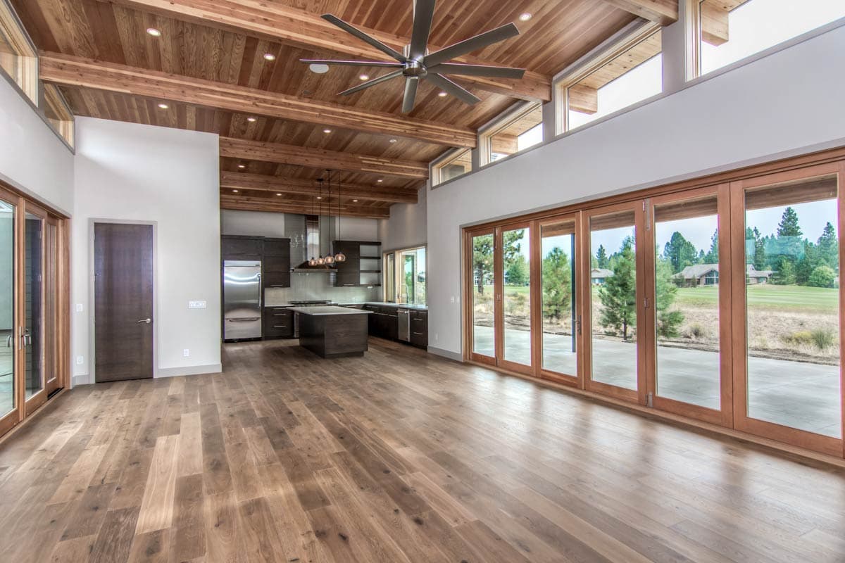 Plan 54251HU: Luxury Modern Plan with Split Bedrooms and Game Room - Image #8 - Contemporary, Mid Century Modern, Modern