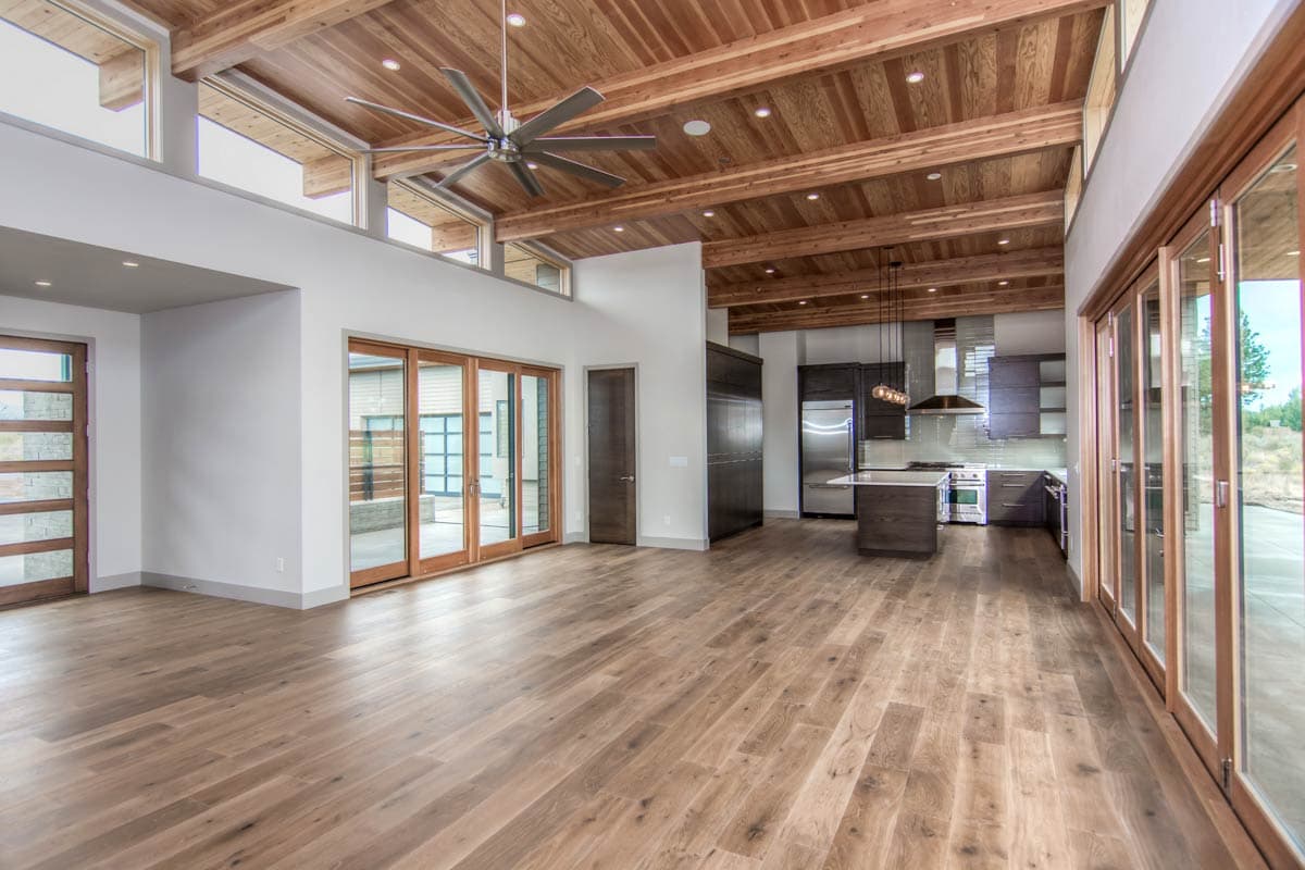 Plan 54251HU: Luxury Modern Plan with Split Bedrooms and Game Room - Image #9 - Contemporary, Mid Century Modern, Modern