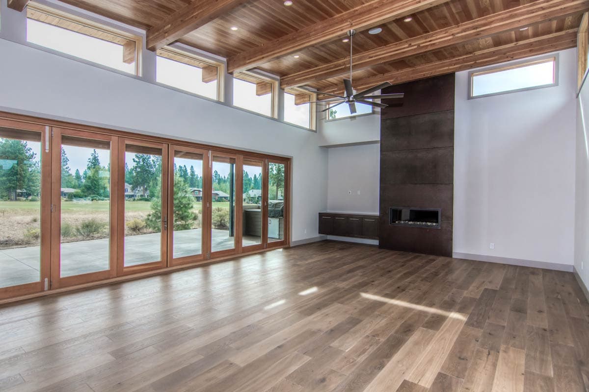 Plan 54251HU: Luxury Modern Plan with Split Bedrooms and Game Room - Image #11 - Contemporary, Mid Century Modern, Modern