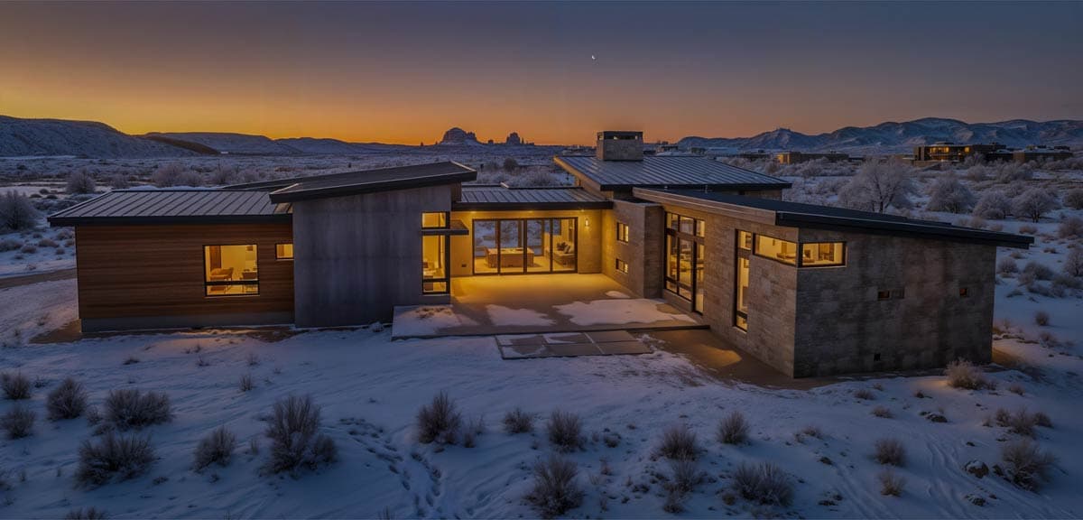 Plan 54252HU: Luxury Modern 3-Bed House Plan with Central Courtyard and Game Room - Image #5 - Contemporary, Modern