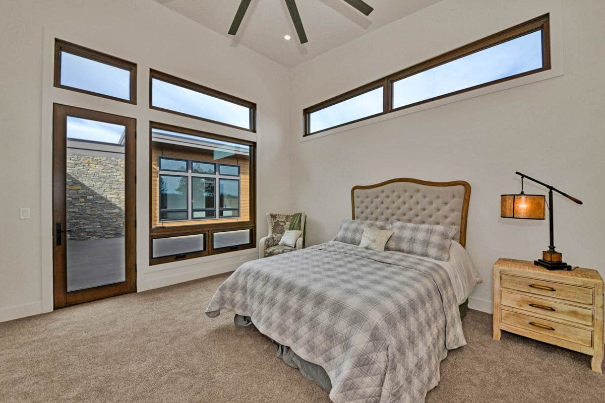 Plan 54252HU: Luxury Modern 3-Bed House Plan with Central Courtyard and Game Room - Image #20 - Contemporary, Modern