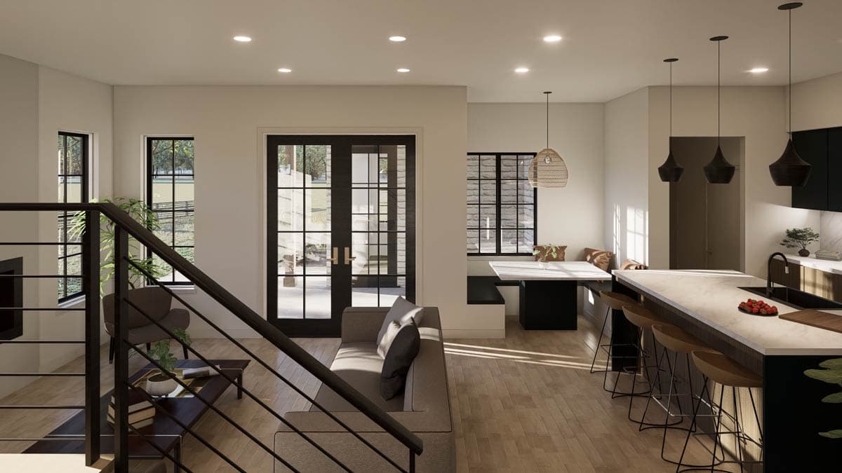 Plan 302011PSK: Charming Traditional House Plan with Main Floor Primary Suite and Flexible Loft - Image #10 - Traditional