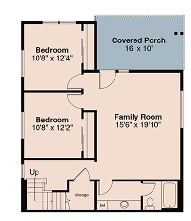 Plan 720140DA: Modern Country Cottage House Plan with Master-on-Main and Walkout - Floor Plan - Lower Level - Cottage, Country