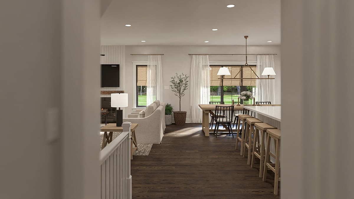 Plan 623550DJ: Elegant 5-Bedroom New American House Plan with First-Floor Master Suite - Image #9