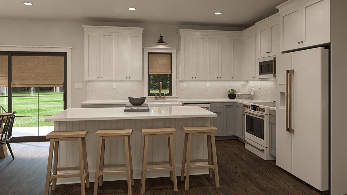 Plan 623550DJ: Elegant 5-Bedroom New American House Plan with First-Floor Master Suite - Image #13