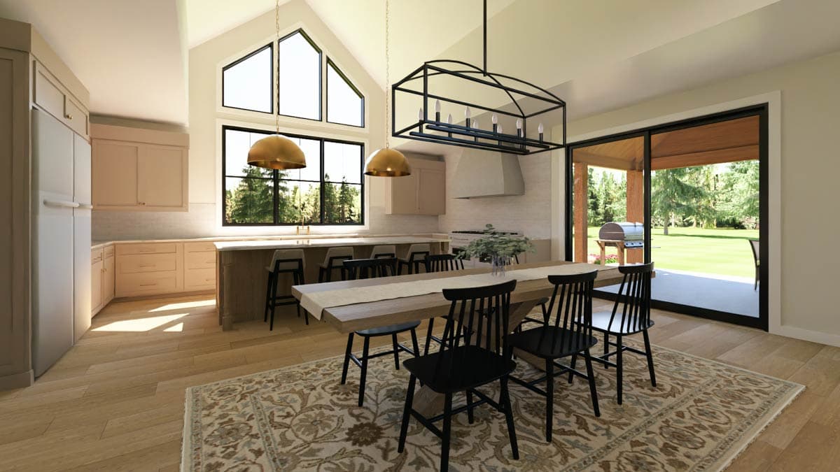 Plan 135382GRA: Modern Farmhouse House Plan: 5 Beds, Main Floor Master, 3-Car Garage - Image #9 - Farmhouse, Modern Farmhouse, New American