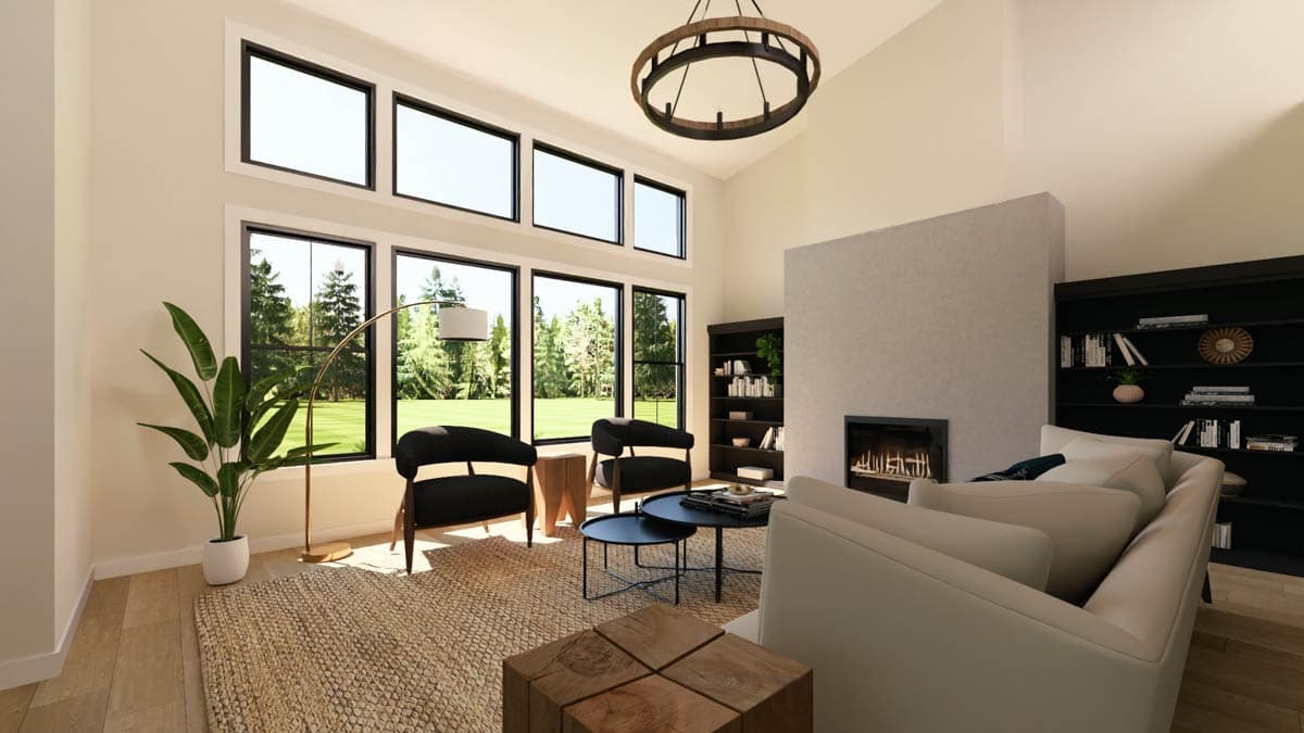 Plan 135382GRA: Modern Farmhouse House Plan: 5 Beds, Main Floor Master, 3-Car Garage - Image #11 - Farmhouse, Modern Farmhouse, New American