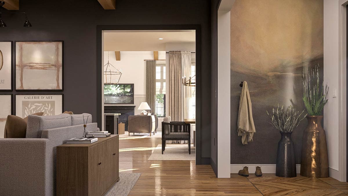 Plan 623551DJ: Chic 4-Bedroom Modern Farmhouse Plan with Main Floor Master Suite - Image #12 - Modern, Modern Farmhouse