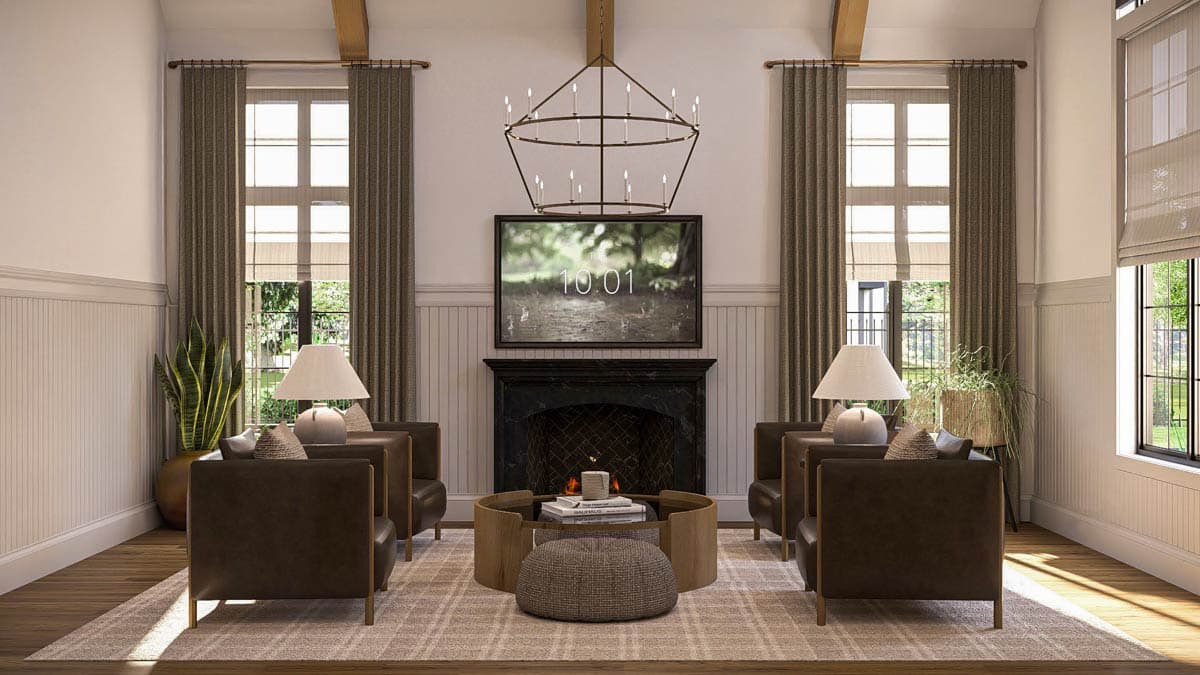 Plan 623551DJ: Chic 4-Bedroom Modern Farmhouse Plan with Main Floor Master Suite - Image #15 - Modern, Modern Farmhouse