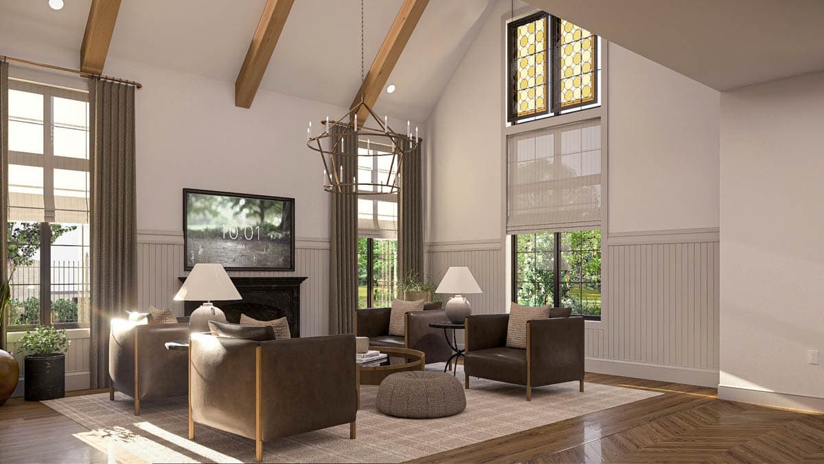 Plan 623551DJ: Chic 4-Bedroom Modern Farmhouse Plan with Main Floor Master Suite - Image #16 - Modern, Modern Farmhouse