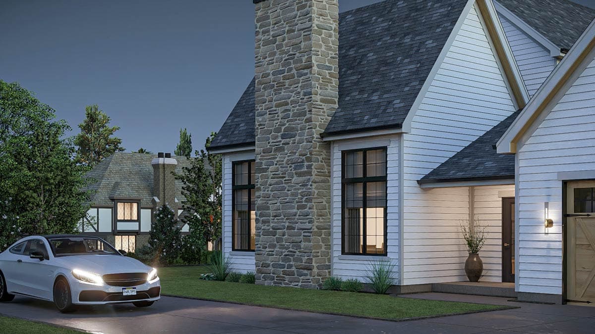 Plan 623551DJ: Chic 4-Bedroom Modern Farmhouse Plan with Main Floor Master Suite - Image #9 - Modern, Modern Farmhouse