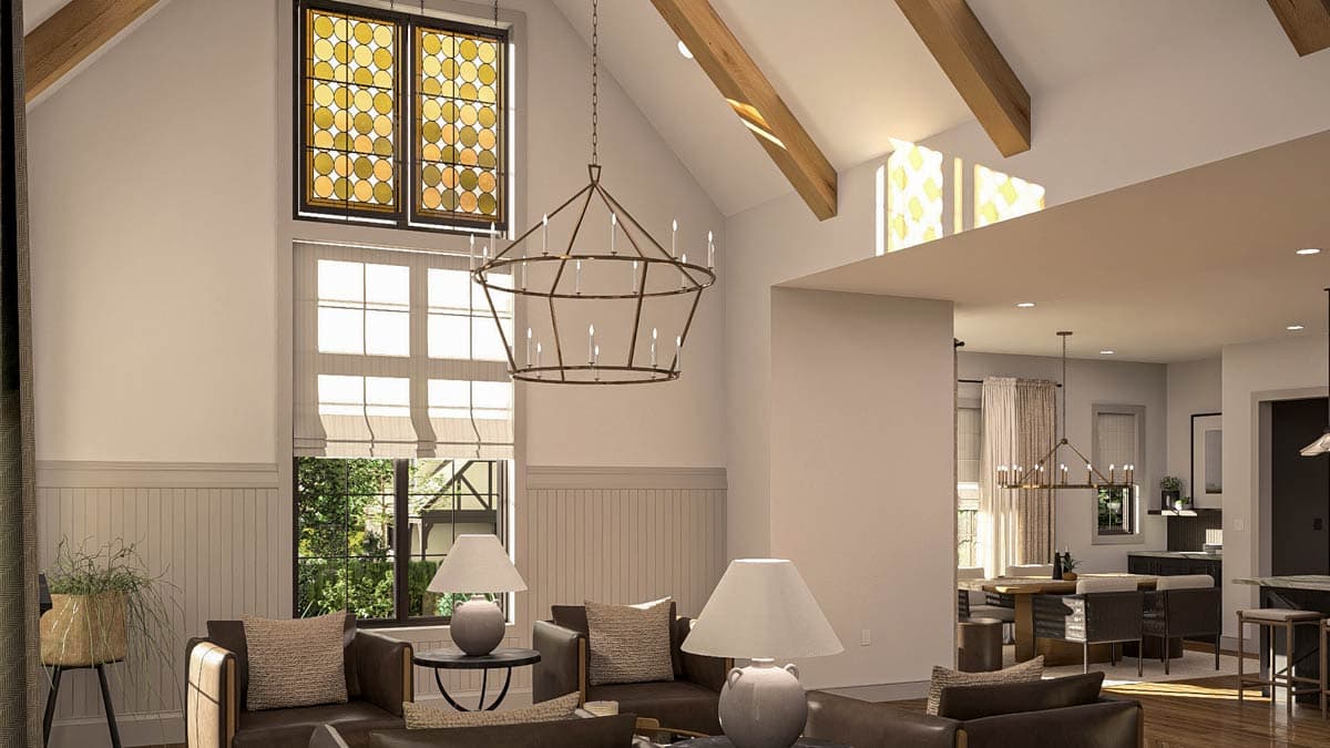 Plan 623551DJ: Chic 4-Bedroom Modern Farmhouse Plan with Main Floor Master Suite - Image #17 - Modern, Modern Farmhouse