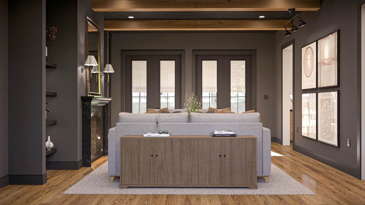 Plan 623551DJ: Chic 4-Bedroom Modern Farmhouse Plan with Main Floor Master Suite - Image #21 - Modern, Modern Farmhouse