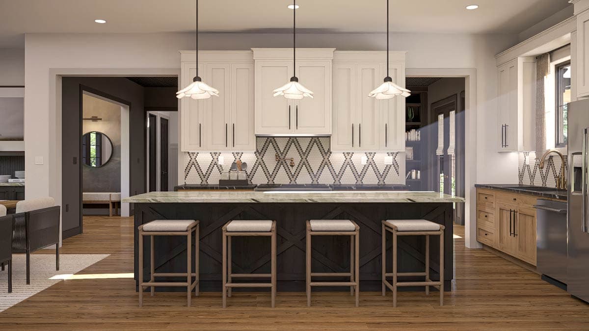 Plan 623551DJ: Chic 4-Bedroom Modern Farmhouse Plan with Main Floor Master Suite - Image #22 - Modern, Modern Farmhouse