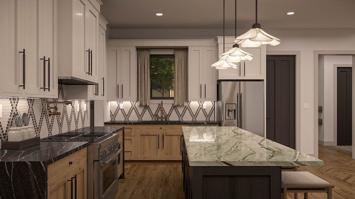 Plan 623551DJ: Chic 4-Bedroom Modern Farmhouse Plan with Main Floor Master Suite - Image #23 - Modern, Modern Farmhouse