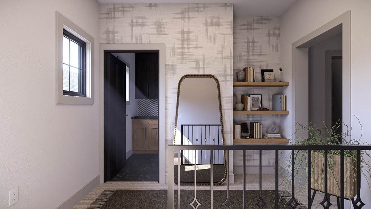 Plan 623551DJ: Chic 4-Bedroom Modern Farmhouse Plan with Main Floor Master Suite - Image #24 - Modern, Modern Farmhouse