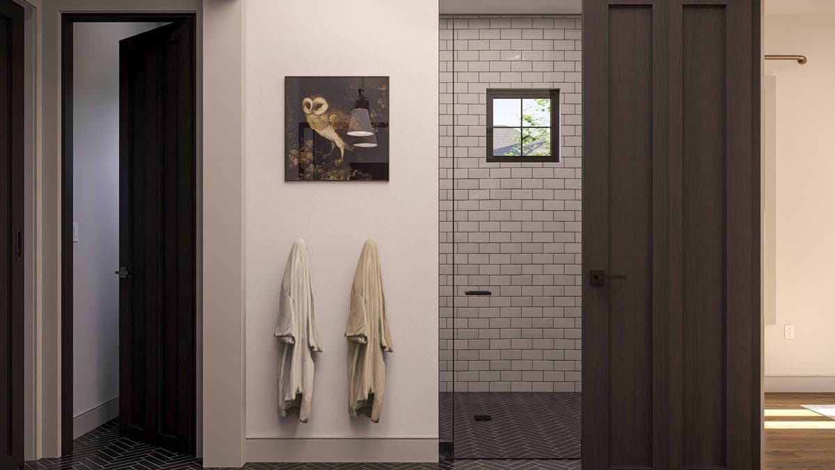 Plan 623551DJ: Chic 4-Bedroom Modern Farmhouse Plan with Main Floor Master Suite - Image #26 - Modern, Modern Farmhouse