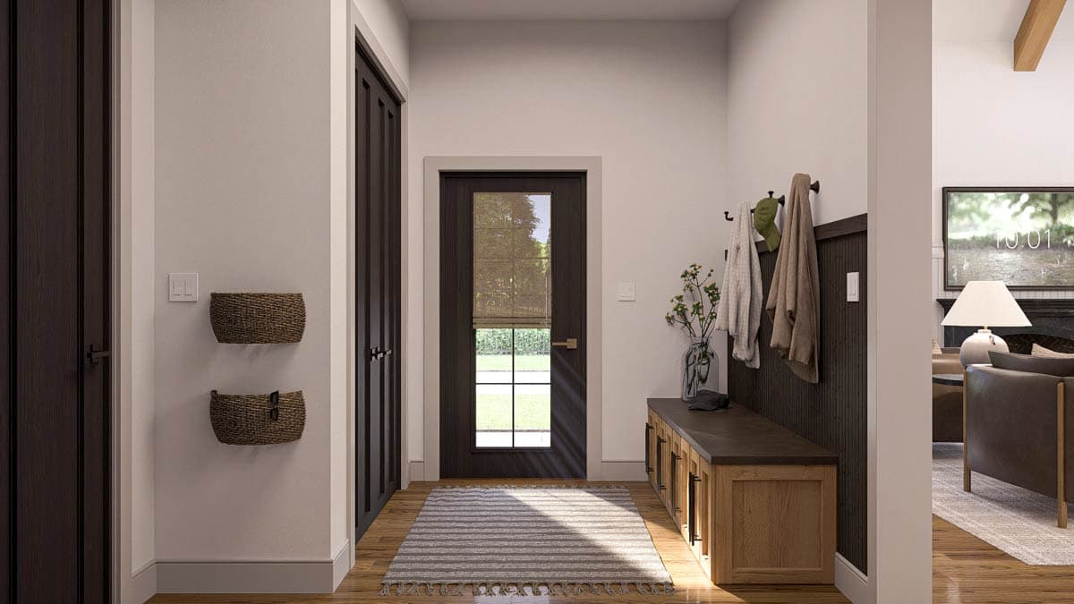 Plan 623551DJ: Chic 4-Bedroom Modern Farmhouse Plan with Main Floor Master Suite - Image #27 - Modern, Modern Farmhouse