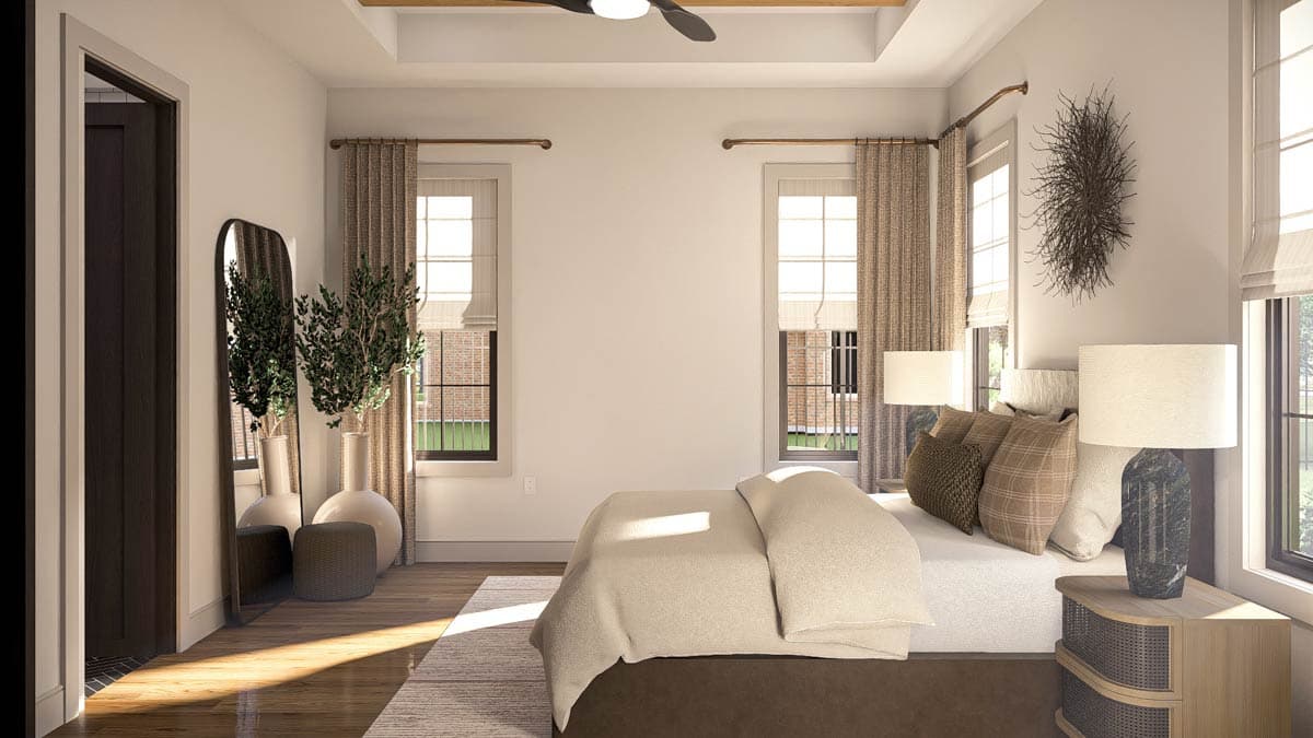 Plan 623551DJ: Chic 4-Bedroom Modern Farmhouse Plan with Main Floor Master Suite - Image #29 - Modern, Modern Farmhouse