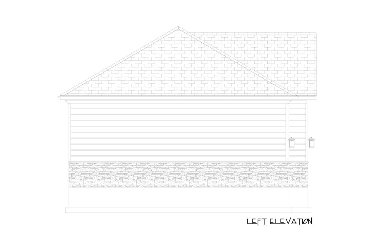 Plan 61661UT: Spacious Craftsman 3-Car Garage House Plan with Workshop and High Ceilings - Image #14 - Craftsman