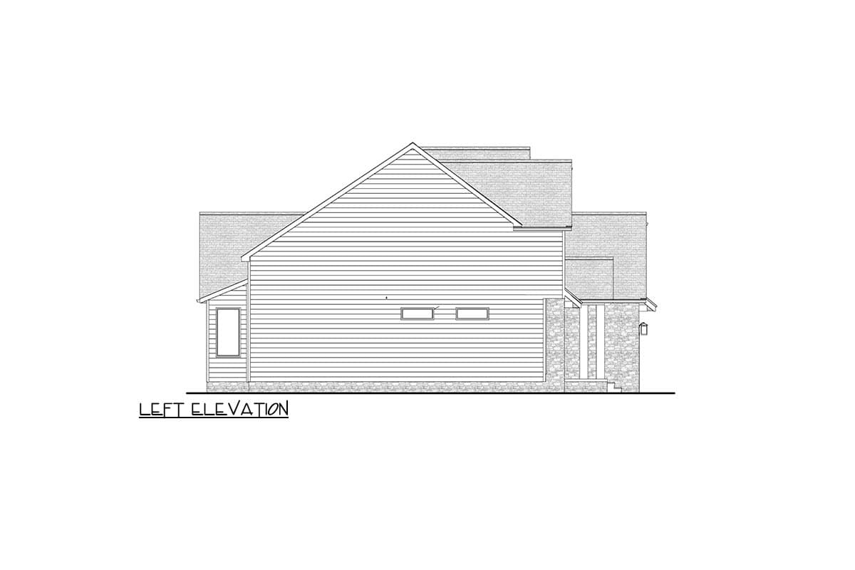 Plan 911063JVD: Stunning Craftsman House Plan: Main Level Master, 2-Story Great Room and 3-Car Garage - Image #17 - Craftsman, New American, Traditional